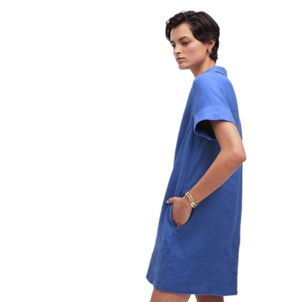 Madewell Blue Mini Dress